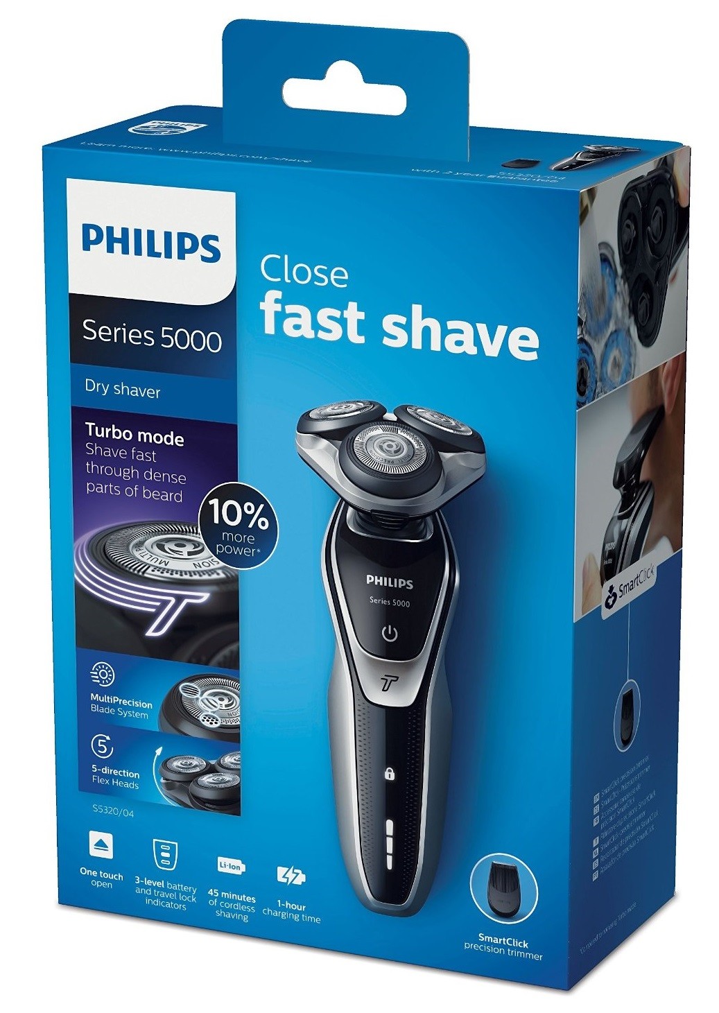 Philips S5320/06 Series 5000 Turbo Electric Shaver Review - Best Price