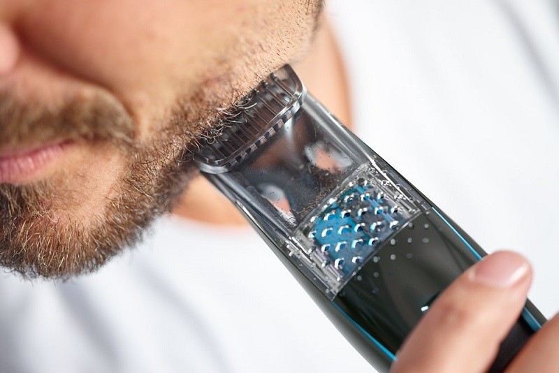 vacuum beard trimmer